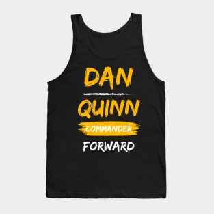 DAN QUINN COMMANDER FORWARD WASHINGTON Tank Top